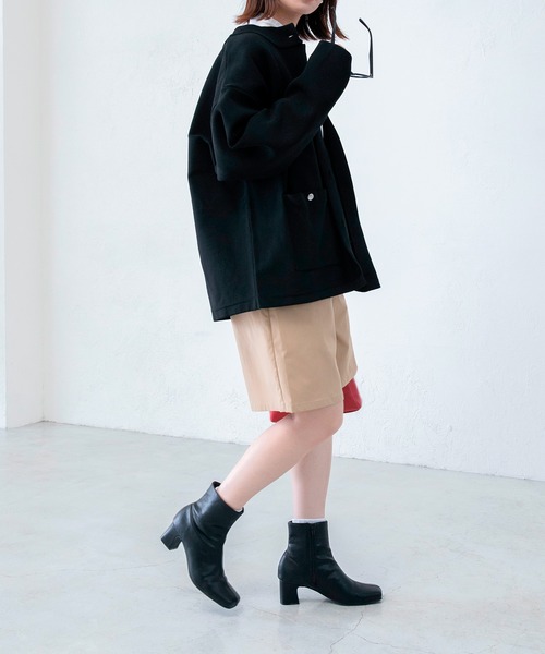 極美品♡ルネ♡ボレロジャケット BONLECILL（ボンルシール）の「ジャケットライク オーバーニット