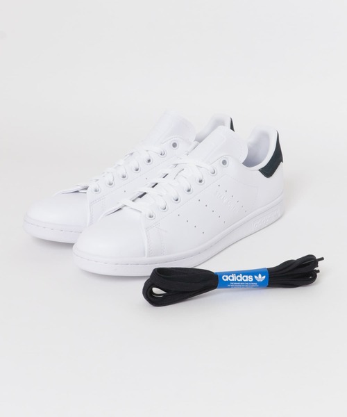 adidas(アディダス)の「adidas STAN SMITH(スニーカー・メンズ・ブラック・26/27/28)」の4枚目の写真