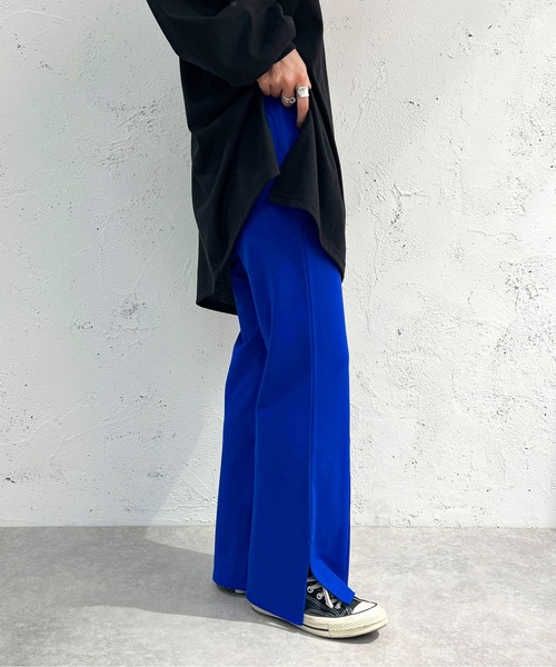 apres jour mignon（アプレジュールミニョン）の「センターシームパンツ【ZOZOTOWN限定アイテム】（スラックス・レディース・ブルー/ボルドー/ダークグリーン/ブラック/オレンジ・SMALL/MEDIUM/X-LARGE）」の17枚目の写真