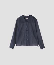 【MARGARET HOWELL】 コットンオーガンジーシアーシャツ MARGARET HOWELL】 コットンオーガンジーシアーシャツ - メルカリ