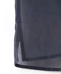 【MARGARET HOWELL】 コットンオーガンジーシアーシャツ MARGARET HOWELL（マーガレットハウエル）の「COTTON ORGANZA