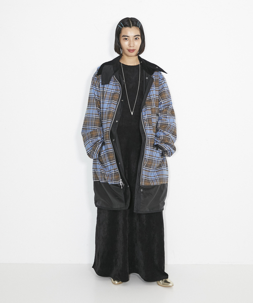 【新品未使用】シティショップ別注バブアーBORDERオイルドコート Barbour（バブアー） Barbour/BEAUTY&YOUTH 別注 BORDER MOON