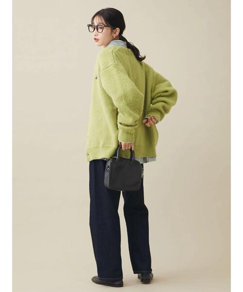 BEVERLY HILLS POLO CLUB(ビバリーヒルズポロクラブ)の「【WEB限定】B.H POLO CLUB 無地ニットカーディガン *(カーディガン/ボレロ・レディース・オレンジ/パープル/グリーン/ライトグリーン/ピンク・M)」の15枚目の写真