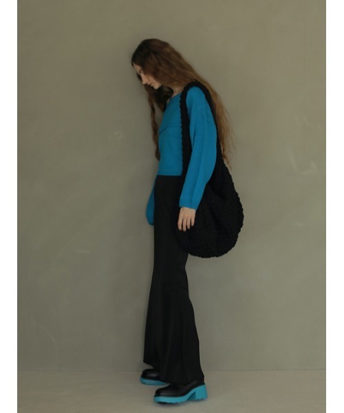 AMAIL(アマイル)の「Super maxi satinskirt(スカート・レディース・アイボリー/ブラック/パープル・FREE)」の18枚目の写真