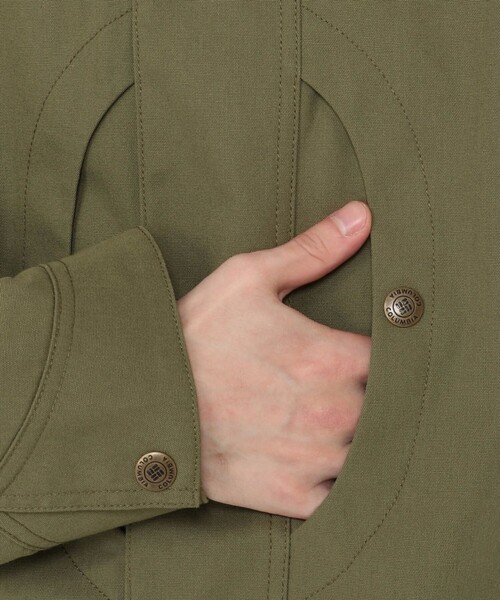 Columbia(コロンビア)の「ツキャノンアイルIIジャケット(カバーオール・メンズ・ベージュ/グリーン・S/M/L/XL)」の12枚目の写真