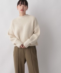 LOWRYS FARM | モールヤーンニットロングスリーブ　294865(ニット/セーター)