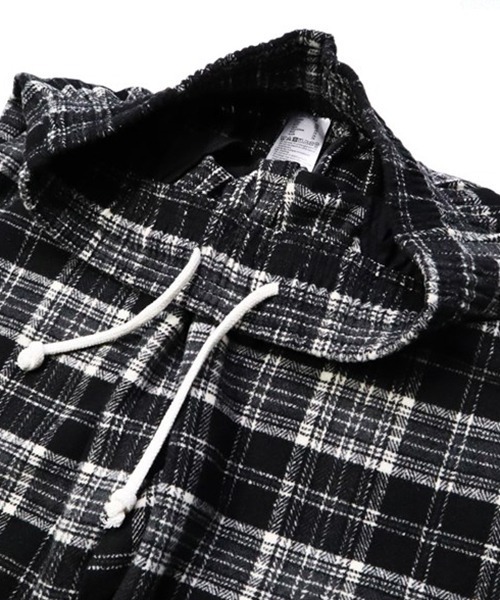 COOKMAN(クックマン)の「Cookman クックマン シェフパンツ イージーパンツ ワイドパンツ ウールミックス タータン ブラック Black(その他パンツ・メンズ・ブラック・LARGE/MEDIUM)」の4枚目の写真