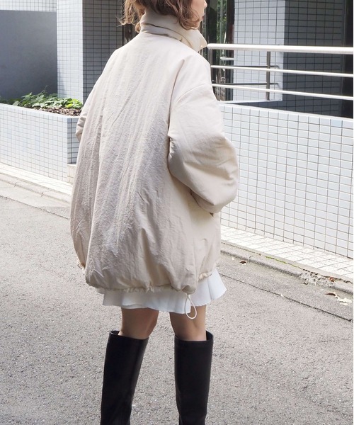 スタンドカラー2wayブルゾン