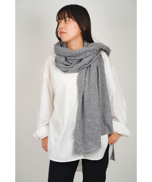 Faliero Sarti（ファリエロサルティ）の「【Faliero Sarti/ファリエロサルテ】ストール　ショール　Adriel（ストール/ショール・レディース・ブラウン/ライトグレー/ブラック・FREE）」の6枚目の写真