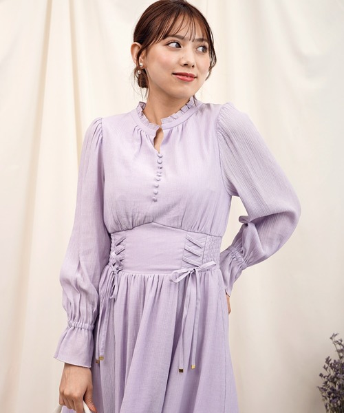 正規店仕入れの Noela（ノエラ）の「サイドリボン楊柳ワンピース（ワンピース ワンピース