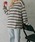 Flugge�i�t���b�W�[�j�́uloose border knit/���[�Y�{�[�_�[�j�b�g�i�j�b�g/�Z�[�^�[�j�v�b�u���b�N