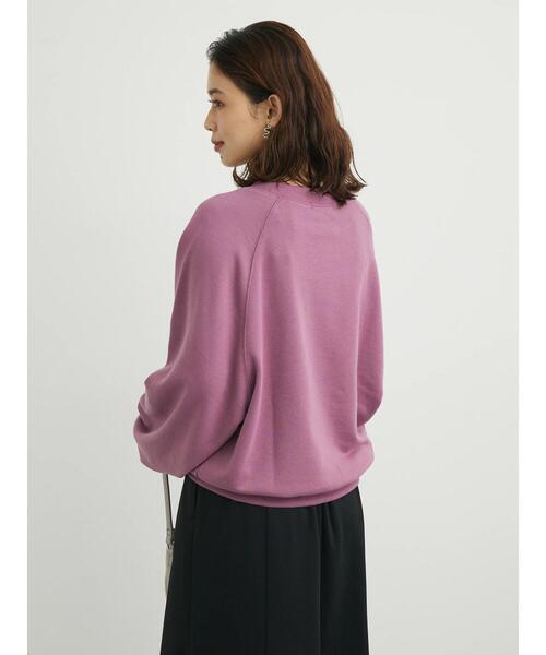 Green Parks(グリーンパークス)の「袖ボリューム裏毛プルオーバー(スウェット・レディース・ブルー/ブラック/グレー系その他2/ピンク系その他2・FREE)」の21枚目の写真