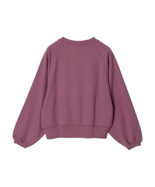 Green Parks(グリーンパークス)の「袖ボリューム裏毛プルオーバー(スウェット・レディース・ブルー/ブラック/グレー系その他2/ピンク系その他2・FREE)」の14枚目の写真