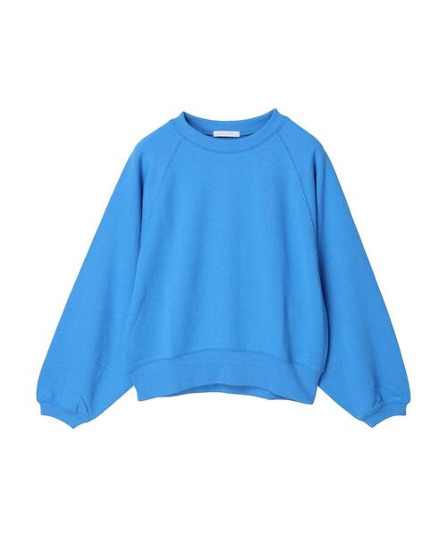 Green Parks(グリーンパークス)の「袖ボリューム裏毛プルオーバー(スウェット・レディース・ブルー/ブラック/グレー系その他2/ピンク系その他2・FREE)」の5枚目の写真