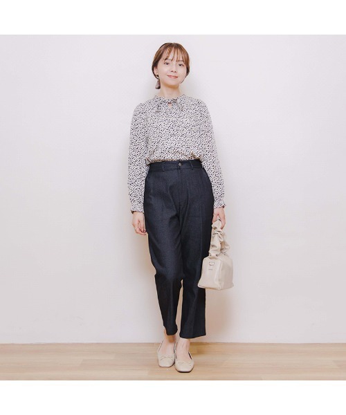 flower（フラワー）の「バルーンレオパードブラウス（シャツ/ブラウス・レディース・アイボリー/ブラウン・FREE）」の17枚目の写真