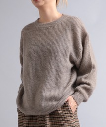 RNA-N | K2614 モヘアニットデザインプルオーバー(ニット/セーター)