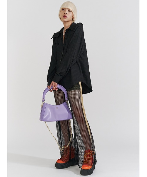 PAMEO POSE（パメオポーズ）の「Icon Shirts（シャツ/ブラウス・レディース・グリーン/ベージュ/ブラック・FREE）」の13枚目の写真