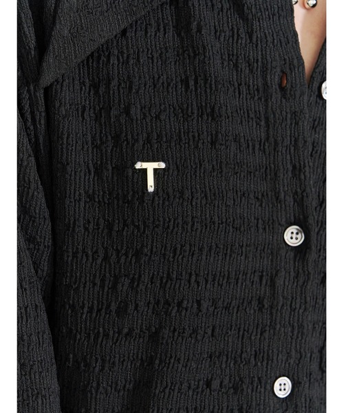 PAMEO POSE（パメオポーズ）の「Icon Shirts（シャツ/ブラウス・レディース・グリーン/ベージュ/ブラック・FREE）」の8枚目の写真