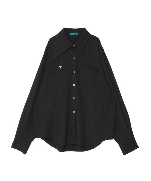 PAMEO POSE（パメオポーズ）の「Icon Shirts（シャツ/ブラウス・レディース・グリーン/ベージュ/ブラック・FREE）」の17枚目の写真