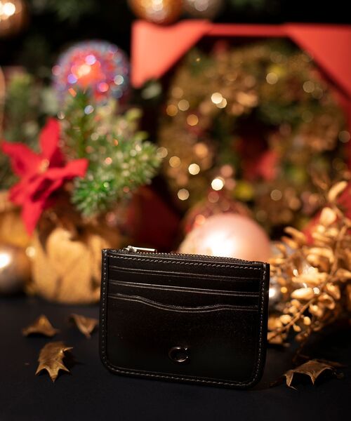 COACH（コーチ）の「ジップ カード ケース（カードケース・レディース・ブラック系その他・ONE）」の6枚目の写真