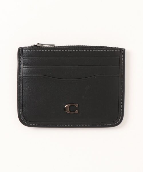 COACH（コーチ）の「ジップ カード ケース（カードケース・レディース・ブラック系その他・ONE）」の4枚目の写真