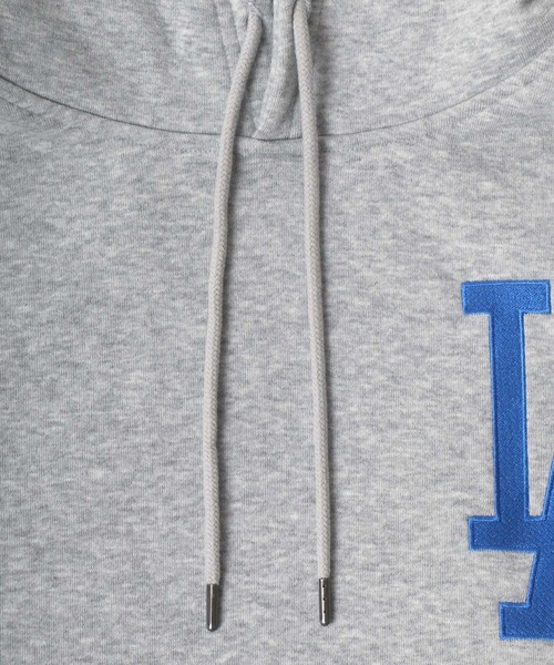 MLB(メジャーリーグベースボール)の「MLB/メジャーリーグベースボール 裏起毛 ビッグシルエット プルパーカー フーディー(パーカー・メンズ・グレー/ネイビー・M/L/LL)」の11枚目の写真