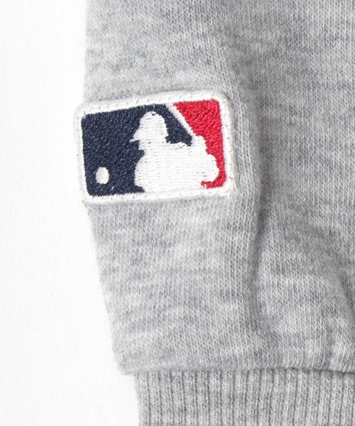 MLB(メジャーリーグベースボール)の「MLB/メジャーリーグベースボール 裏起毛 ビッグシルエット プルパーカー フーディー(パーカー・メンズ・グレー/ネイビー・M/L/LL)」の7枚目の写真