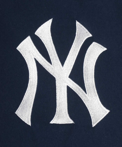 MLB(メジャーリーグベースボール)の「MLB/メジャーリーグベースボール 裏起毛 ビッグシルエット プルパーカー フーディー(パーカー・メンズ・グレー/ネイビー・M/L/LL)」の6枚目の写真
