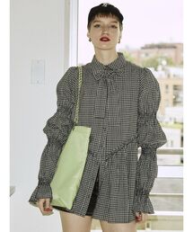 jouetie | アシメギャザーチュニックブラウス(シャツ/ブラウス)