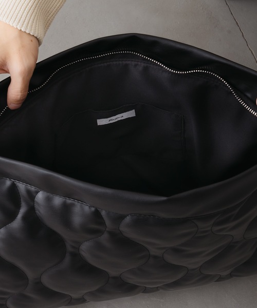 epnok（エプノック）の「キルティングショルダーBAG（ショルダーバッグ・メンズ・ブラック/ブラック系その他/ブラウン・FREE）」の9枚目の写真
