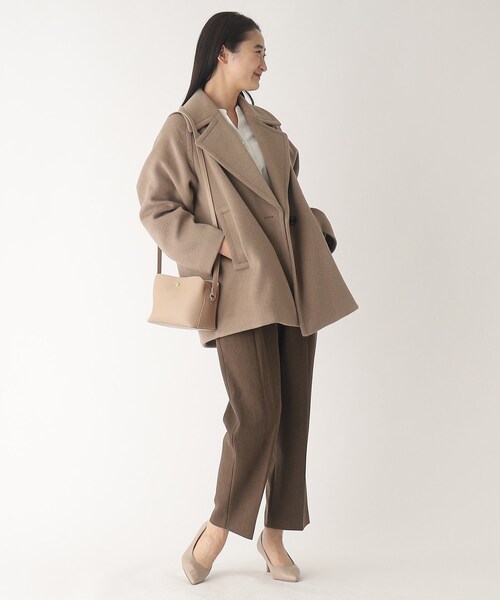 OPAQUE.CLIP(オペークドットクリップ)の「◆スクエアボックスミニショルダーバッグ(ショルダーバッグ・レディース・ベージュ/ライトグリーン/ブラック・00)」の15枚目の写真