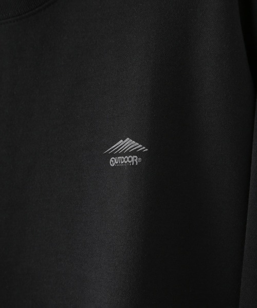 OUTDOOR PRODUCTS APPAREL(アウトドアプロダクツアパレル)の「防シワ UVカット ビッグシルエット ポンチユーティリティースウェット(スウェット・メンズ・カーキ/ブラック/オフホワイト・MEDIUM/LARGE/X-LARGE)」の5枚目の写真