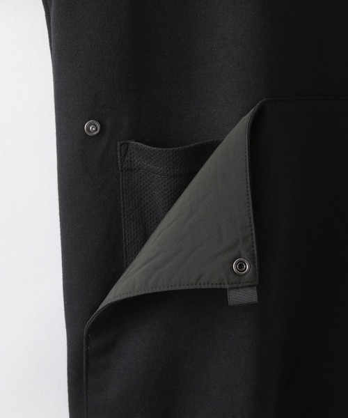 OUTDOOR PRODUCTS APPAREL(アウトドアプロダクツアパレル)の「防シワ UVカット ビッグシルエット ポンチユーティリティースウェット(スウェット・メンズ・カーキ/ブラック/オフホワイト・MEDIUM/LARGE/X-LARGE)」の8枚目の写真