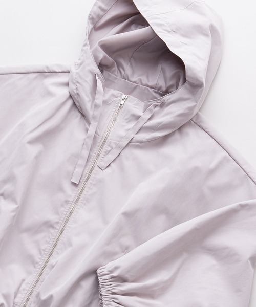 OUTDOOR PRODUCTS APPAREL（アウトドアプロダクツアパレル）の「ショート丈　バルーンスリーブ　マウンテンパーカー（マウンテンパーカー・レディース・ブラック/カーキ/ライトベージュ/アイボリー・MEDIUM）」の20枚目の写真