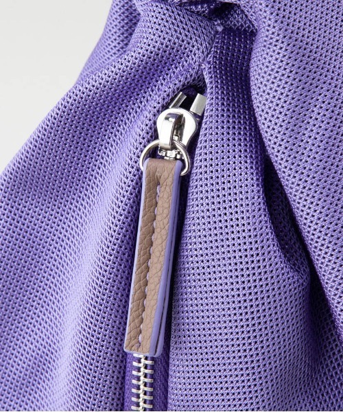 LE VERNIS（ル・ベルニ）の「LE VERNIS(ル・ベルニ)メッシュラップバッグ（ハンドバッグ・レディース・イエロー/パープル/ブラック/ベージュ・FREE）」の16枚目の写真