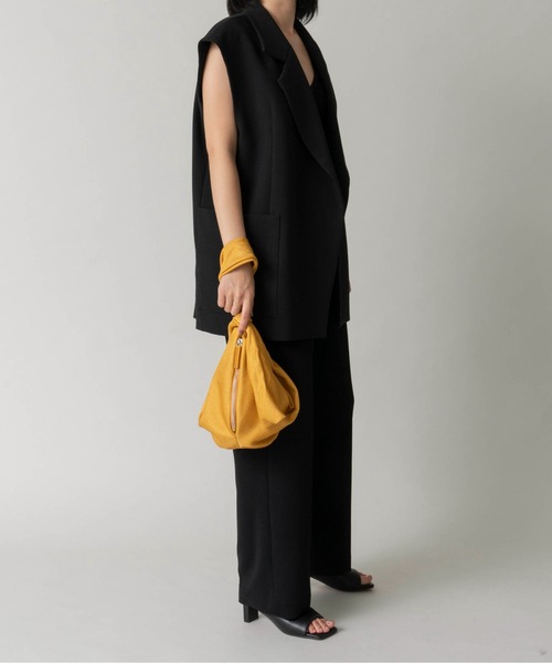 LE VERNIS（ル・ベルニ）の「LE VERNIS(ル・ベルニ)メッシュラップバッグ（ハンドバッグ・レディース・イエロー/パープル/ブラック/ベージュ・FREE）」の17枚目の写真