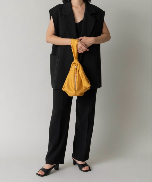 LE VERNIS（ル・ベルニ）の「LE VERNIS(ル・ベルニ)メッシュラップバッグ（ハンドバッグ・レディース・イエロー/パープル/ブラック/ベージュ・FREE）」の18枚目の写真