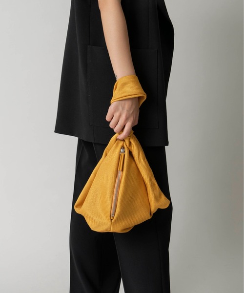 LE VERNIS（ル・ベルニ）の「LE VERNIS(ル・ベルニ)メッシュラップバッグ（ハンドバッグ・レディース・イエロー/パープル/ブラック/ベージュ・FREE）」の21枚目の写真