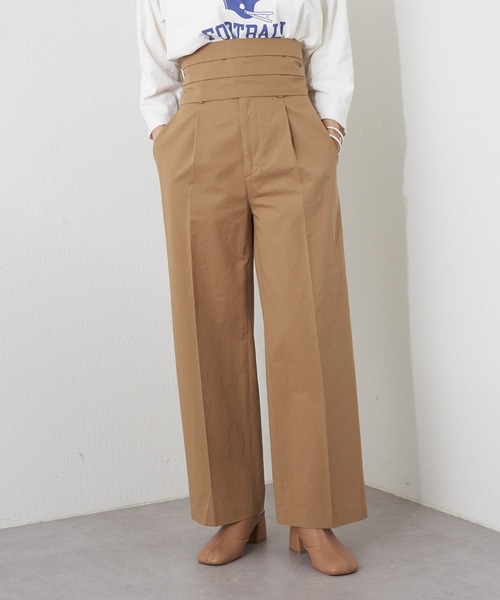 SHENERY（シーナリー）の「ベルト付きチノパンツ（チノパンツ