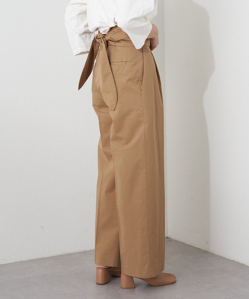 SHENERY（シーナリー）の「ベルト付きチノパンツ（チノパンツ・レディース・ベージュ/パープル・36/38）」の12枚目の写真