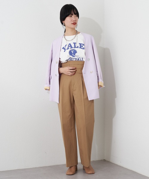 SHENERY（シーナリー）の「ベルト付きチノパンツ（チノパンツ・レディース・ベージュ/パープル・36/38）」の18枚目の写真