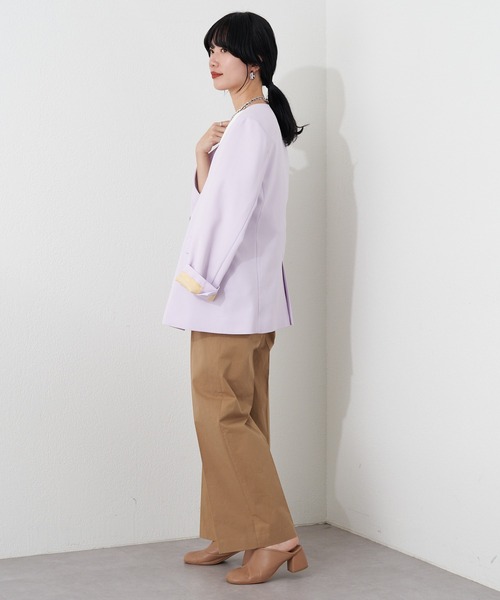 新品【SHENERY（シーナリー）】ベルト付きチノパンツ（サイズ:38） SHENERY（シーナリー）の「ベルト付きチノパンツ（チノパンツ
