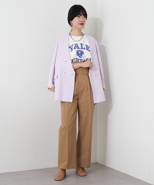 SHENERY（シーナリー）の「ベルト付きチノパンツ（チノパンツ・レディース・ベージュ/パープル・36/38）」の15枚目の写真