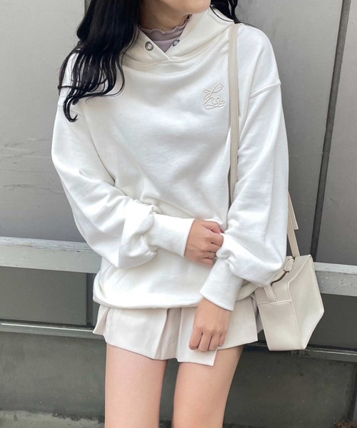 one after another NICE CLAUP（ワンアフターアナザーナイスクラップ）の「プリーツショートスカパン　2023SS（その他パンツ・レディース・ブラック/アイボリー/ブラック系その他・FREE）」の20枚目の写真