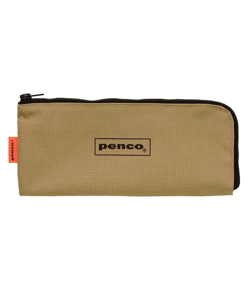 PENCO（ペンコ）の「penco ペンコ フラットペンケース フラットポーチ スクエア 筆箱（ステーショナリー・メンズ・ネイビー/オレンジ/ベージュ/ブラック/ダークグリーン・FREE）」の9枚目の写真