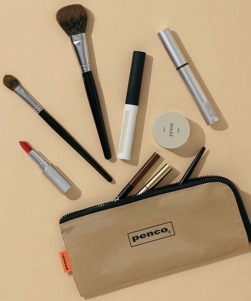 PENCO（ペンコ）の「penco ペンコ フラットペンケース フラットポーチ スクエア 筆箱（ステーショナリー・メンズ・ネイビー/オレンジ/ベージュ/ブラック/ダークグリーン・FREE）」の17枚目の写真
