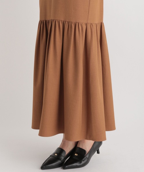 Andemiu(アンデミュウ)の「【金城ゆきさんコラボ】キャミワンピース×インナー2P187745(ワンピース・レディース・ブラック/ベージュ/グレー・FREE)」の16枚目の写真