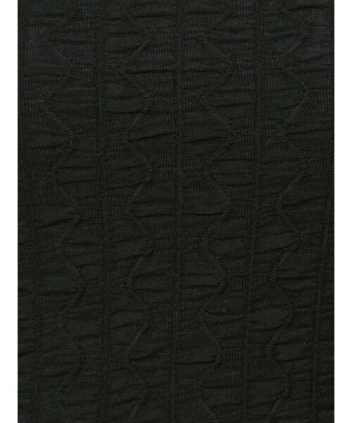 LAGUNAMOON（ラグナムーン）の「ストレッチチュールトップス（Tシャツ/カットソー・レディース・アイボリー/ブラック・FREE）」の9枚目の写真