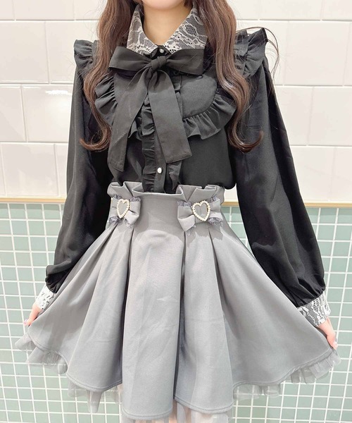ROJITA(ロジータ)の「配色レースフリルブラウス(シャツ/ブラウス・レディース・ホワイト/ピンク/ブラック・FREE)」の20枚目の写真