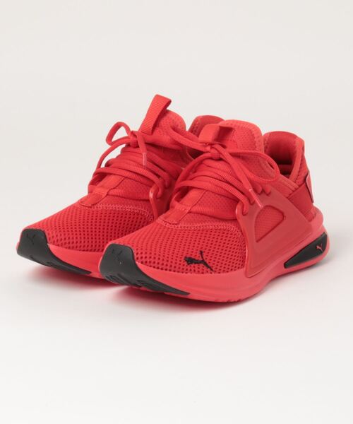 PUMA（プーマ）の「PUMA プーマ ユニセックス ソフトライド エンゾ エヴォ ランニングシューズ（スニーカー・メンズ・レッド/ブラック×グレー・22.0cm/22.5cm/23.0cm/23.5cm/24.0cm/24.5cm/25.0cm/25.5cm/26.0cm/26.5cm/27.0cm/27.5cm/28.0cm/28.5cm/29.0cm/29.5cm/30.0cm）」の16枚目の写真